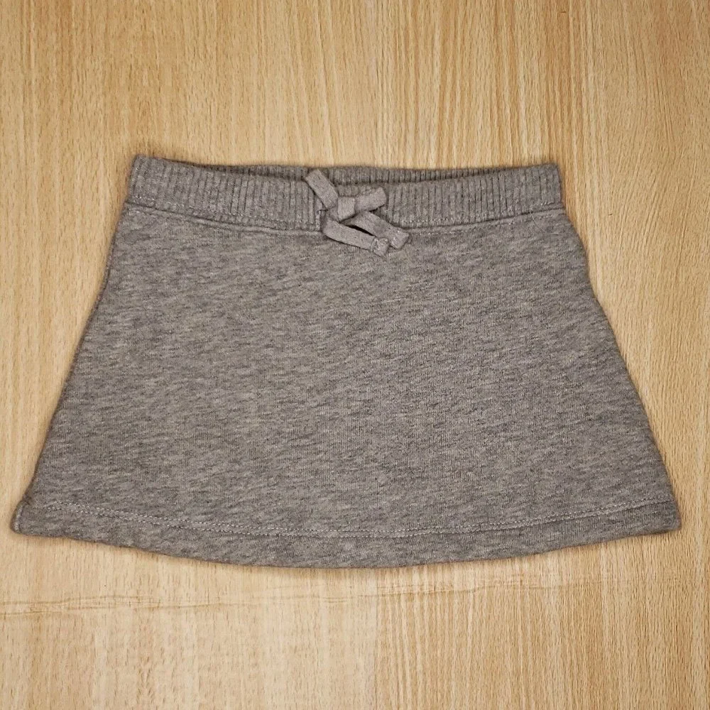 The Children's Place Toddler Girl's Grey Sweatshirt Skirt 18 Months